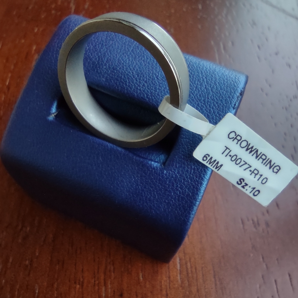 Men's 6mm Titanium Wedding Band